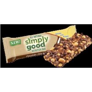  Simply Good Bar Chocolate Chip Peanut Health & Personal 