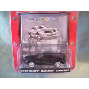   Muscle Car Garage Series 2 2006 Black Chevy Camaro Concept Toys