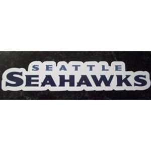  Seattle Seahawks Team Name NFL Car Magnet: Sports 