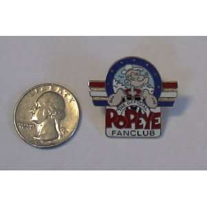  Vintage Enamel Pin : Popeye Fan Club: Everything Else