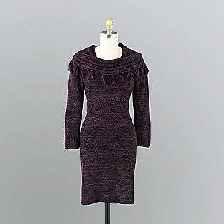   Cowl Neck Sweater Dress  Ronni Nicole Clothing Womens Dresses