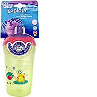 Tommee Tippee Explora Truly Spill Proof Water Bottle 1 Pack 12oz   18m 
