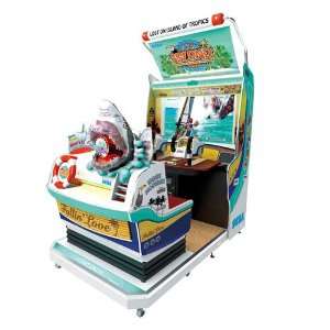  SEGA Lets Go Island Motion Cabinet Arcade Game
