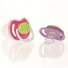 Dr. Browns Orthodontic Pacifier (0 6 Months)  Pink/Purple   Dr 
