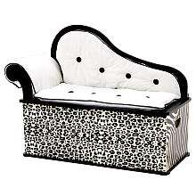 Levels Of Discovery Wild Side Toybox Bench   Black and Ivory   Levels 
