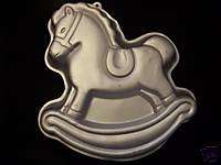 1984 Wilton ROCKING HORSE Pony Toy Birthday Cake Pan  