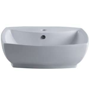  MARQUIS WASH BASIN WITH OVERFLOW White