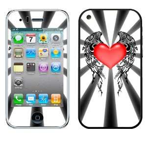 SkinMage (TM) Evil Heart Accessory Protector Cover Skin Vinyl Decal 