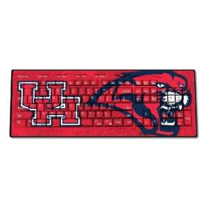  University of Houston Cougars Wireless USB Keyboard 