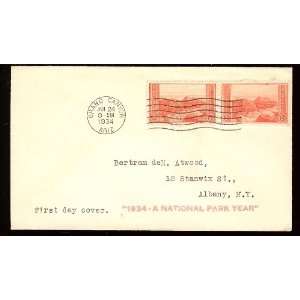   Wagner (71)First Day Cover; 1934; National Park Year; Grand Canyon