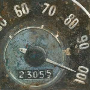 Speedometer Canvas Reproduction