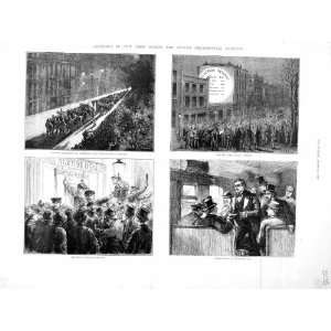  1872 New York Presidential Elections America Railway