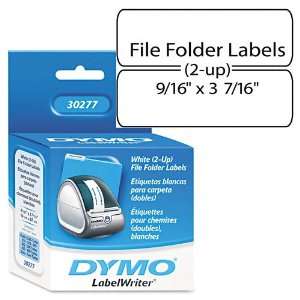  DYMO Products   DYMO   2 Up File Folder Labels, 3 7/16 x 9 