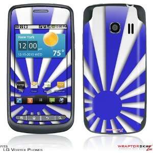  LG Vortex Skin   Rising Sun Japanese Flag Blue by 