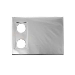   Suite Satin Stainless Steel Cover Plate (Set of 2): Home Improvement