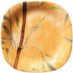   International Bamboo 8 Ginger Plates, Set of 4