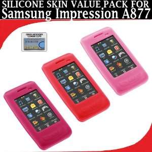 Silicone Skin 3 pc. Value Pack for your Samsung Impression 