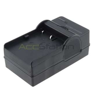 Battery charger with foldable AC plug DC Cigarette lighter adapter 