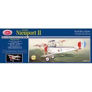  French Nieuport 11 Balsa Model Airplane Guillows Toys 