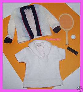 Vintage Ken Barbie Doll Time 4 Tennis #790 Clothes Set  