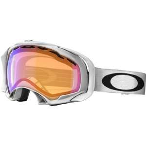  White Adult Winter Sport Racing Snowmobile Goggles Eyewear w/ Free 