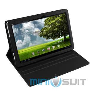   Leather Stand Accessory Case Cover For Asus Eee Pad Transformer  
