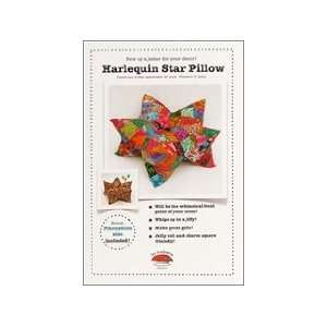  La Todera Harlequin Star Pillow/Pin Cushion Ptrn Arts 