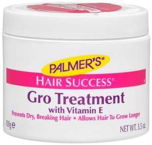 Palmers Hair Success Gro Treatment allowing the hair to grow longer 