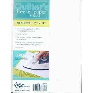  8278 NT QUILTERS FREEZER PAPER SHEETS BY C&T Arts 