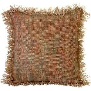  Lance Wovens Bohemian Holly Leather Pillow: Home & Kitchen