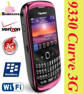 NEW Blackberry 9330 Curve 3G Phone Verizon NO Contract 843163063662 