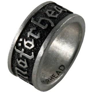 Iron Maiden   Logo Pewter Ring   8 Jewelry 