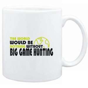 Mug White  The wolrd would be nothing without Big Game Hunting 