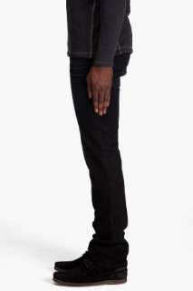 Nudie Jeans Slim Jim Heavy Used Black Jeans for men  