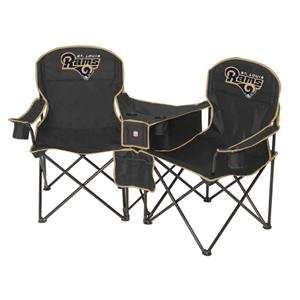  Saint Louis Rams NFL Deluxe Folding Conversation Arm Chair 