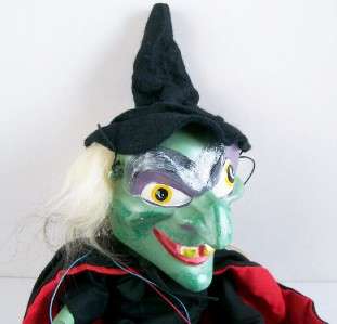 PELHAM PUPPETS SL10 WICKED WITCH, 1970s, RARE, in original box with 