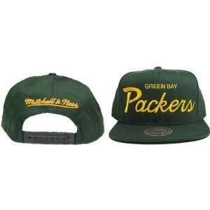  Green Bay Packers Snapback Vintage Hat Cap: Sports 