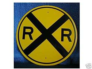 NEW REFLECTIVE 12 R.R. CROSSING SIGN  