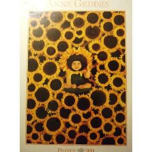 Anne Geddes 900 Piece Sunflower Jigsaw Puzzle