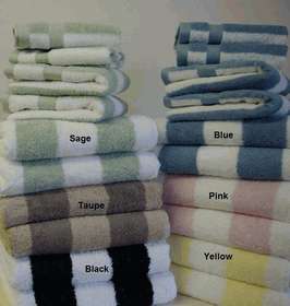 100% Egyptian Cotton 6 Pc Yarn dyed Towel Set  