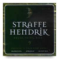 STRAFFE HENDRIK Tulip Shape Belgian BEER Glasses/PAIR  