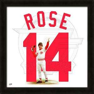  Cincinnati Reds Pete Rose 20x20 Uniframe Sports 