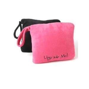   Hot Pink First Class All in One Foldable Travel Blanket / Pillow Combo