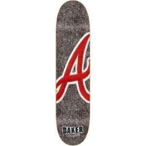  Baker Andrew Reynolds Embroidered A Skateboard Deck   8 x 