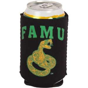  NCAA Florida A&M Rattlers Collapsible Koozie   Black 