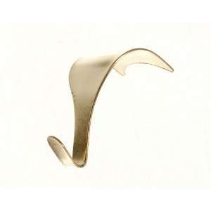  PICTURE RAIL MOULDING HANGING HOOKS EB BRASS PLATED ( pack 