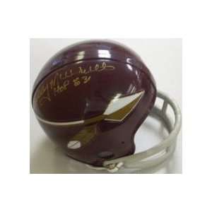 Bobby Mitchell Autographed Washington Redskins Mini Football Helmet 