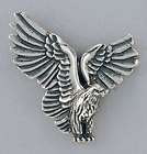 Eagle pendant sterling silver