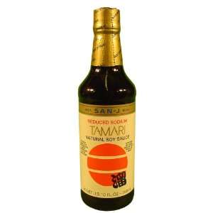  San J Reduced Sodium Tamari Soy Sauce    10 fl oz Health 