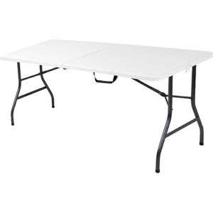ft Long Plastic Center Folding Table   GREAT PRICE!  